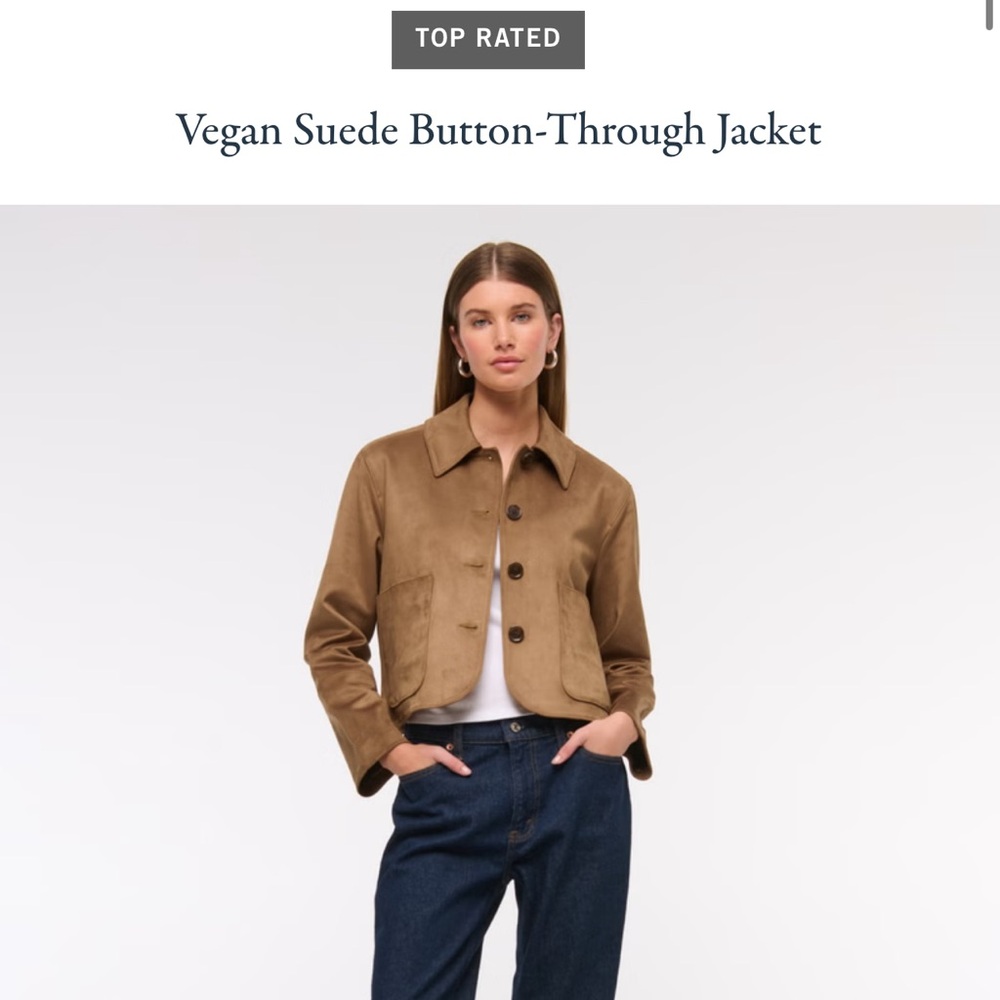 Abercrombie Suede Jacket